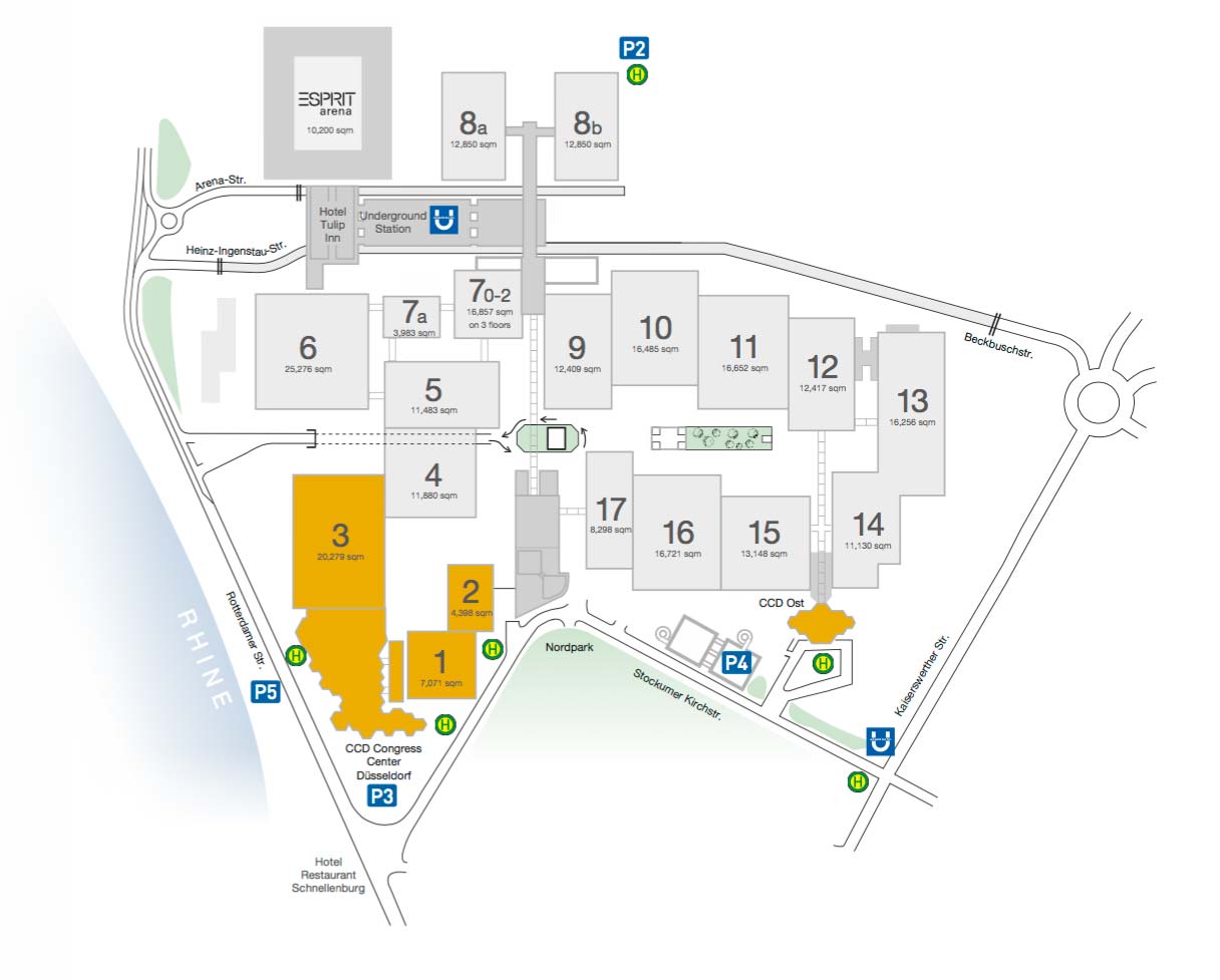 FEA 2016 floormap